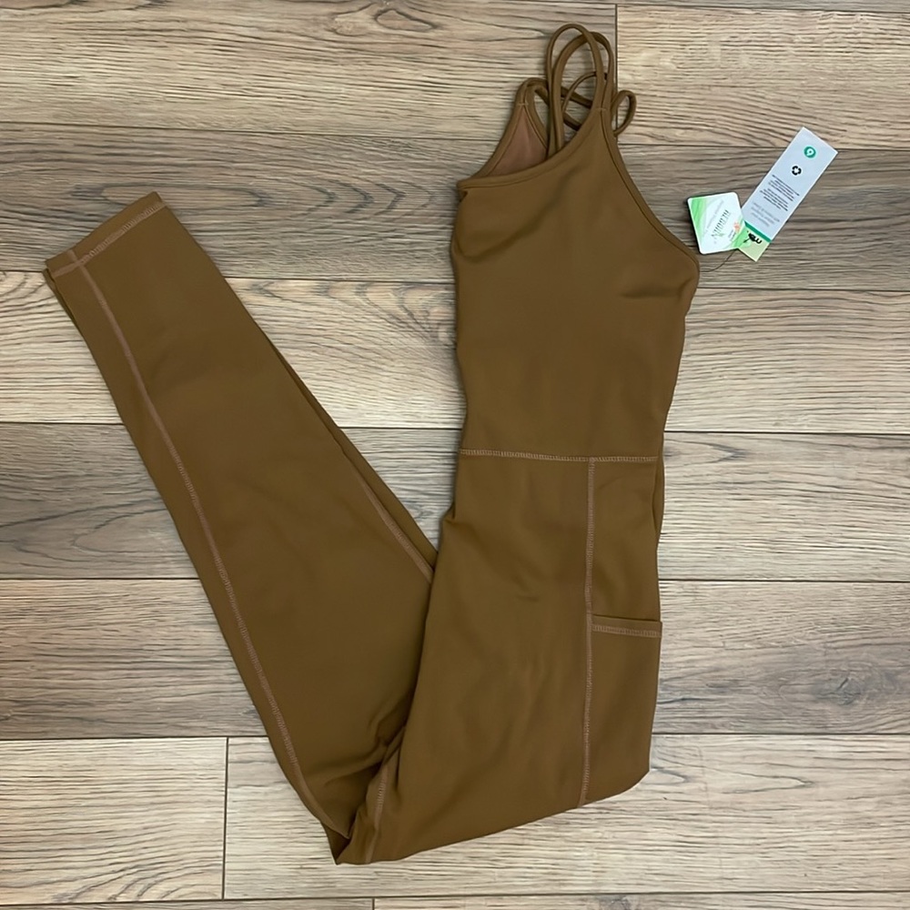 brown one piece